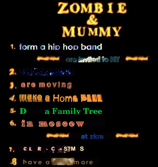 Zombie & Mummy